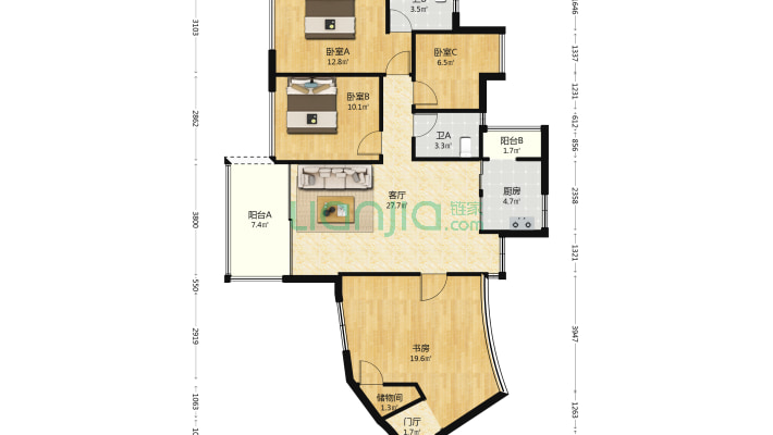 丽雅苑二手房实景图