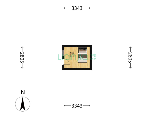 东八路150号 1室0厅0卫 11平方