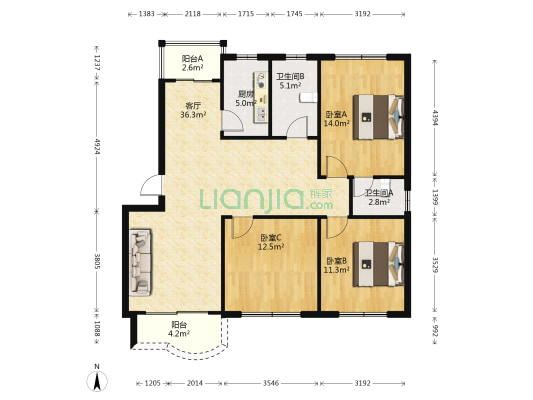 翡翠花园房价怎么样 东莞翡翠花园房源 户型图 小区车位 交通地址详情分析 链家网