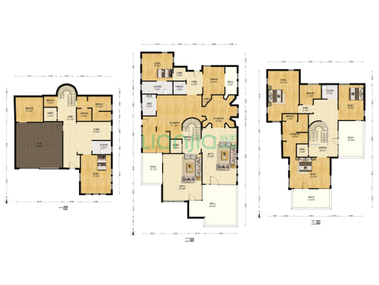 石湾山庄二期 8室2厅4卫 420平方