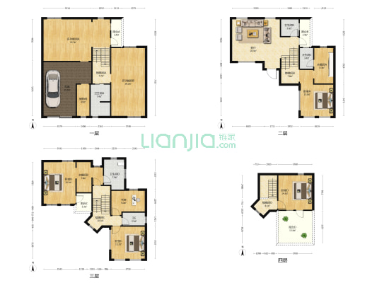 高迪山 7室1厅5卫 308平方