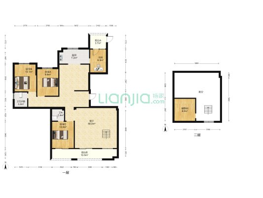 尚悦园 4室1厅2卫 186平方