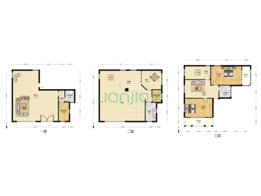 福岚新村 2室3厅2卫 517平方