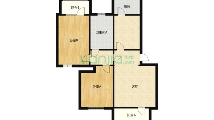 小店土地局宿舍二手房实景图