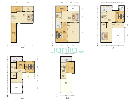 太仓院子 4室3厅4卫 250平方