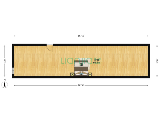 培正新横路 1室0厅0卫 64平方