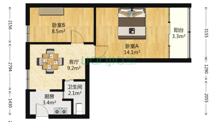 中山中路460-466号二手房实景图