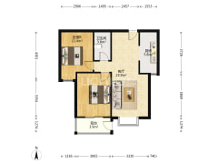 开发区  范阳路旁 名流美域小区-涿州名流美域户型图