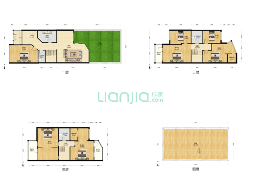 金都花园别墅 7室1厅3卫 267平方
