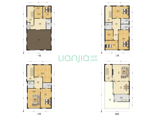 龙基北路 6室2厅6卫 398平方