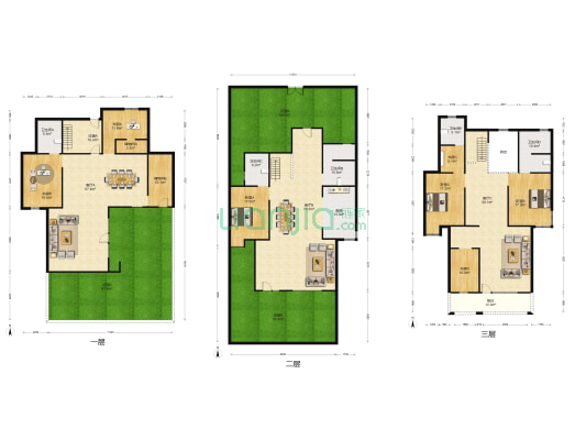 银城京梁合 7室3厅5卫 486平方