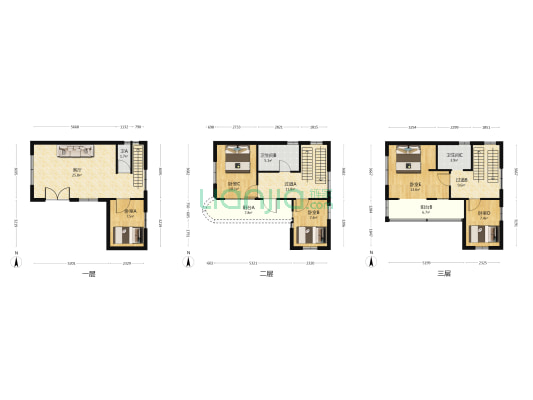 石溪村 5室1厅3卫 140平方
