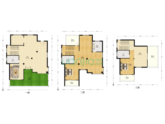 龙山花园 2室1厅3卫 450平方