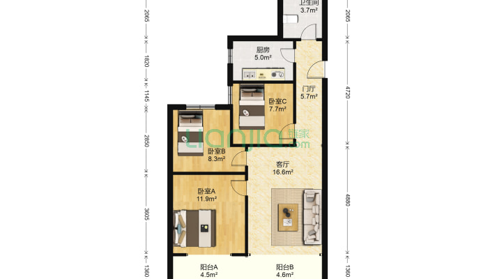 嘉富佳苑二手房实景图