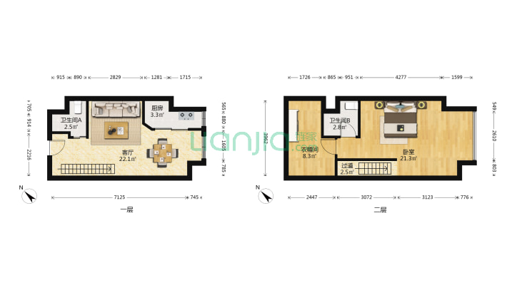 百步亭现代城二手房实景图