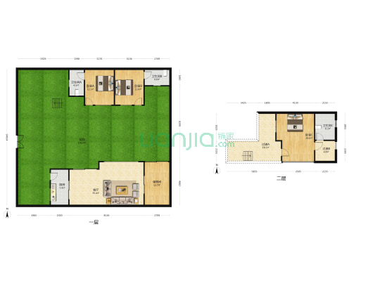 方圆泉溪月岛 3室1厅3卫 150平方