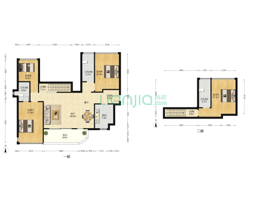 中冶逸璟公馆（三期） 4室1厅3卫 141平方