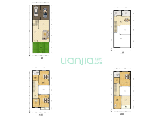 海馨花园 5室2厅3卫 254平方