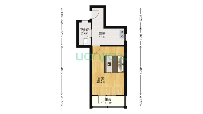 联建新村(长宁)二手房实景图