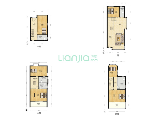 水岸花都艺墅 6室1厅5卫 238平方