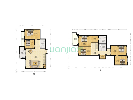 亚运豪庭 6室1厅3卫 251平方