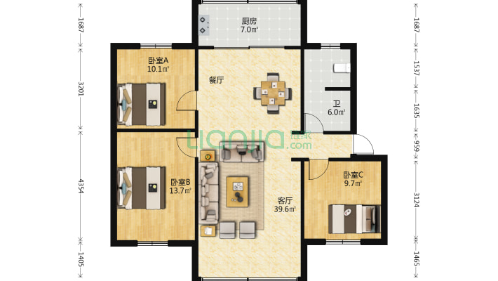 昆明公交集团有限责任公司大观楼住宅区二手房实景图