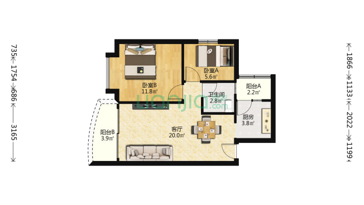 赛龙豪轩二手房实景图