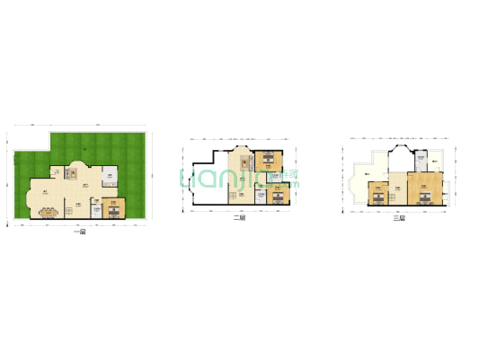 金辉城江城著 5室3厅4卫 396平方