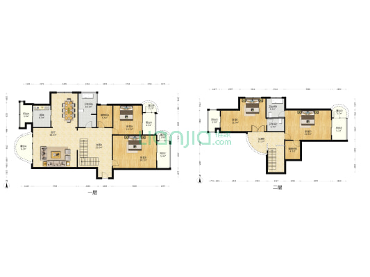 华富瑞士豪庭 4室1厅3卫 320平方