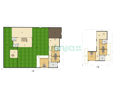 从都国际 6室2厅5卫 766平方