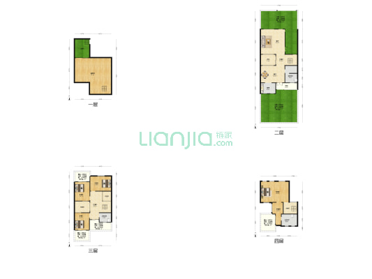 万辉星城丽景湾 4室2厅3卫 203平方