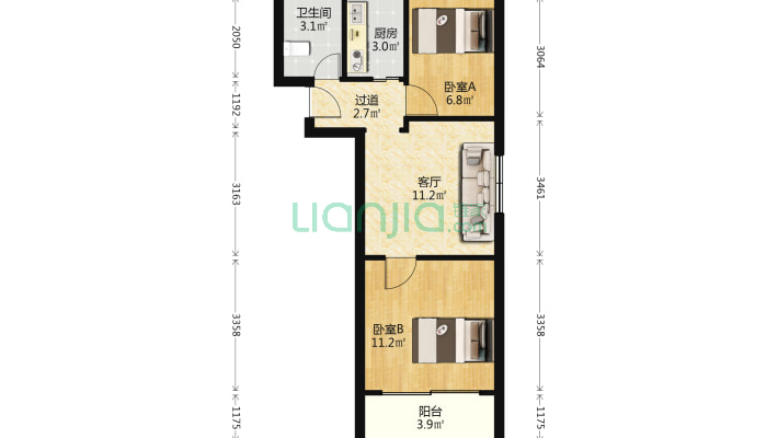 御桥五街坊二手房实景图