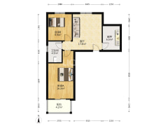 华阳路  联合七号院  简单装修 拎包入住-涿州联合七号院户型图