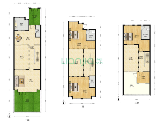 山水桃源山庄 4室2厅4卫 326平方