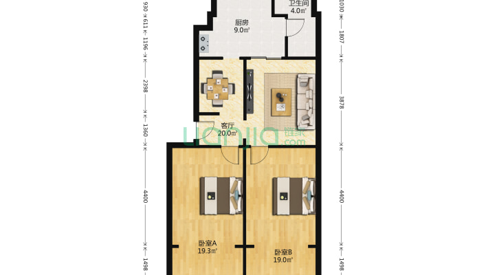襄州区司法局家属院二手房实景图