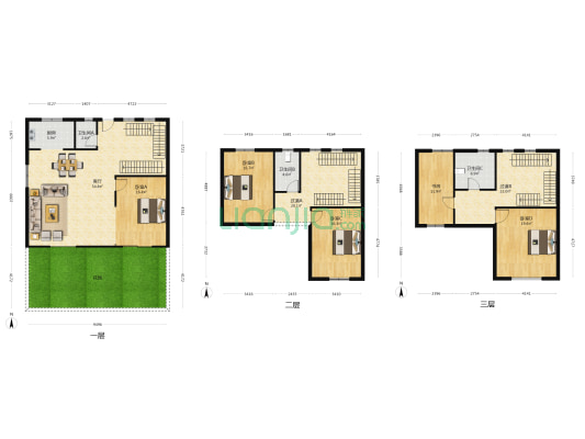 保利约克郡 5室1厅3卫 312平方