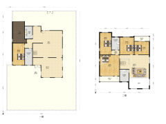 别墅法式独栋精装修带南向大花园300平附百平半地下-涿州琉璃湖别墅户型图