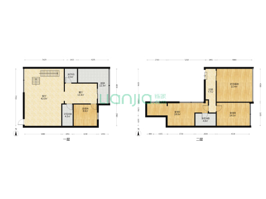 建设路40号 4室2厅3卫 168平方