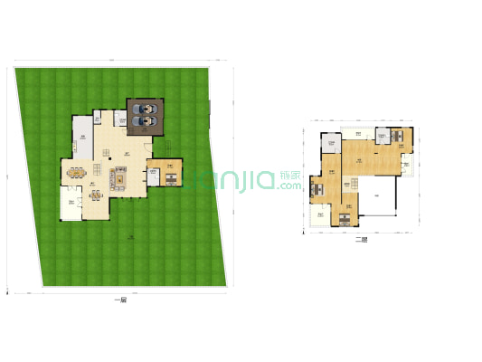 金基青云山居 5室2厅5卫 413平方