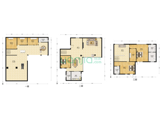 新浦江城(浦驰路1809弄) 3室3厅5卫 446平方
