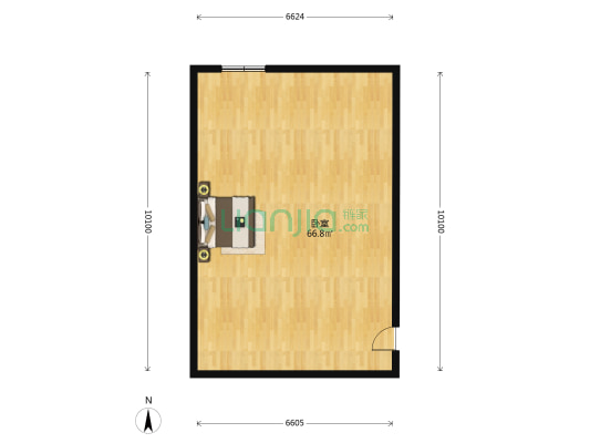 福今北 1室0厅0卫 59平方