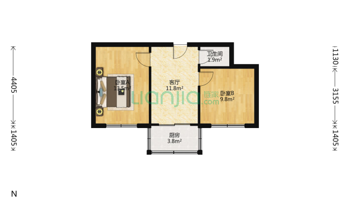 商业机械厂宿舍（南）二手房实景图