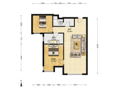 三利中和城一期    精装朝南户型     此房满二-涿州三利中和城一期户型图