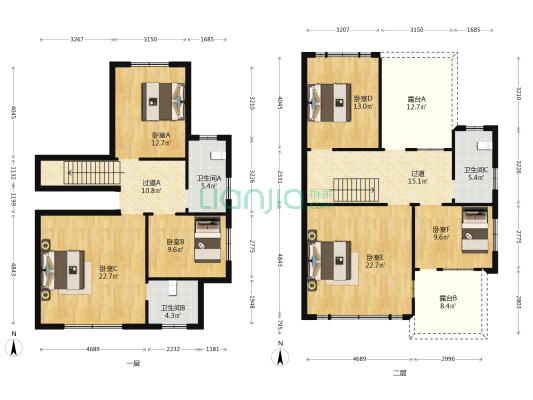茂林首府爱丁堡 6室0厅3卫 254平方