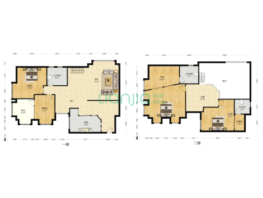 堃和居 4室1厅3卫 267平方