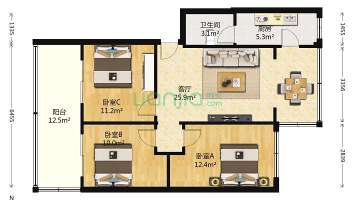 大庆路101号二手房实景图
