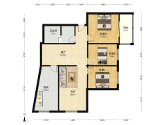 宏远二号院 3室2厅 东南-涿州宏远二号院户型图