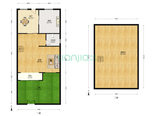 翠坊二村 1室1厅1卫 200平方