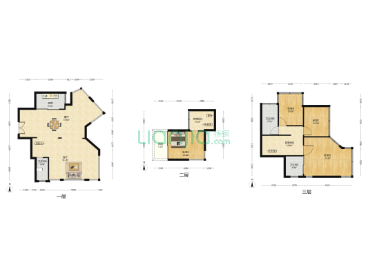 东瓯别墅 4室2厅3卫 230平方