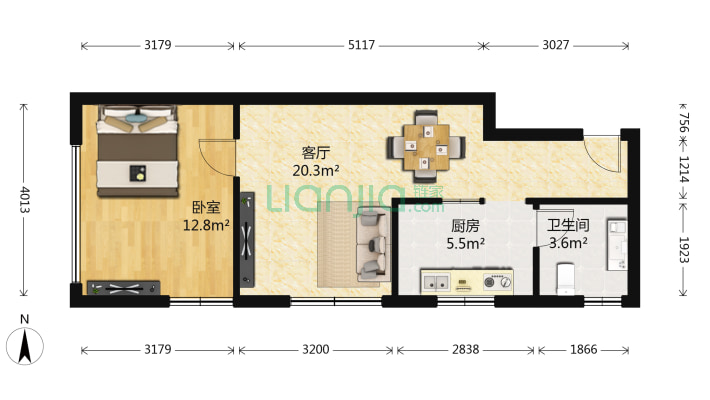 湾里区翠绿苑商住楼二手房实景图